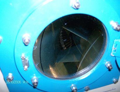Checking gas turbine performance through a window